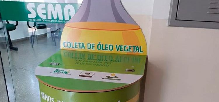 22 escolas da Grande Cuiabá têm pontos de coleta de óleo vegetal usado